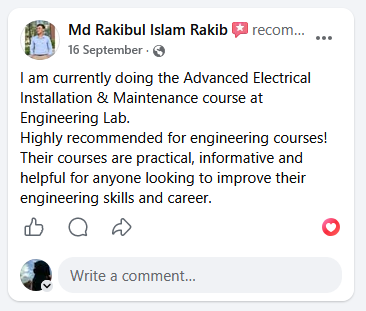 Learner review screenshot 1